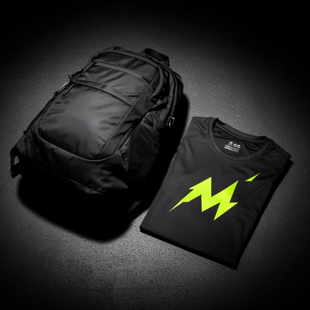 Mochila y camiseta oficiales del Maratón Alcarria